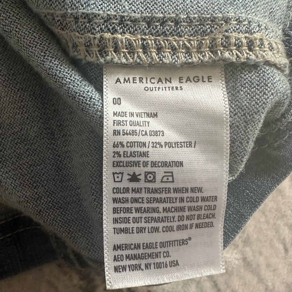 American Eagle Outfitters Denim Overall Dress - Picture 6 of 6